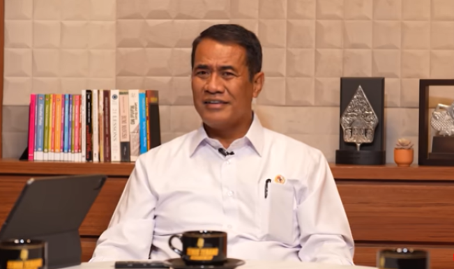 Mentan Amran Sulaiman. [YouTube Mahfud MD]